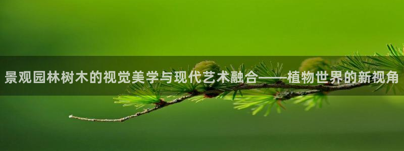 天顺娱乐会所电话号码：景观园林树木的视觉美学与现代艺术融合——植物世界的新视角
